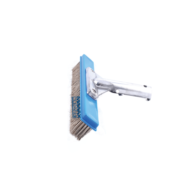 Cepillo Cerdas De Acero 10 Azul Refuerzo En Aluminio