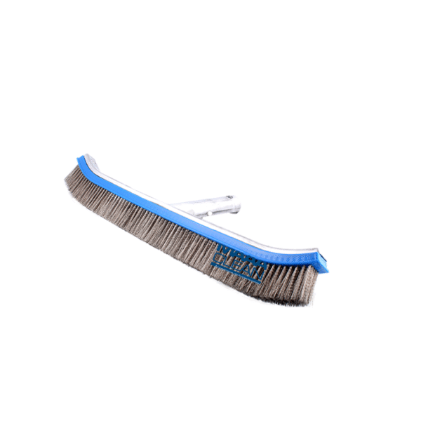 Cepillo De Acero 18 Azul Con Refuerzo En Aluminio