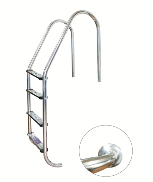 Escalera Acero Inoxidable 3 Peldaños