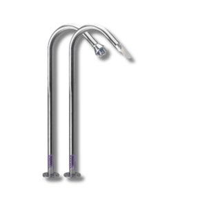 Cañon En Acero Inoxidable Altura 80 CM Polichado