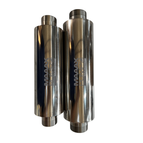 Silenciador Para Blower En Acero Inoxidable Diamentro 1,5.