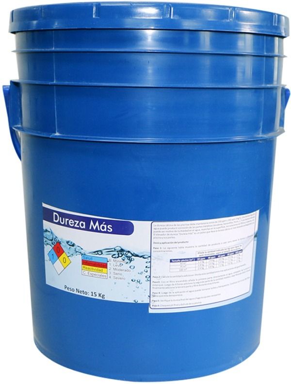 Elevador de Dureza del agua (Cuñete 15 Kg)